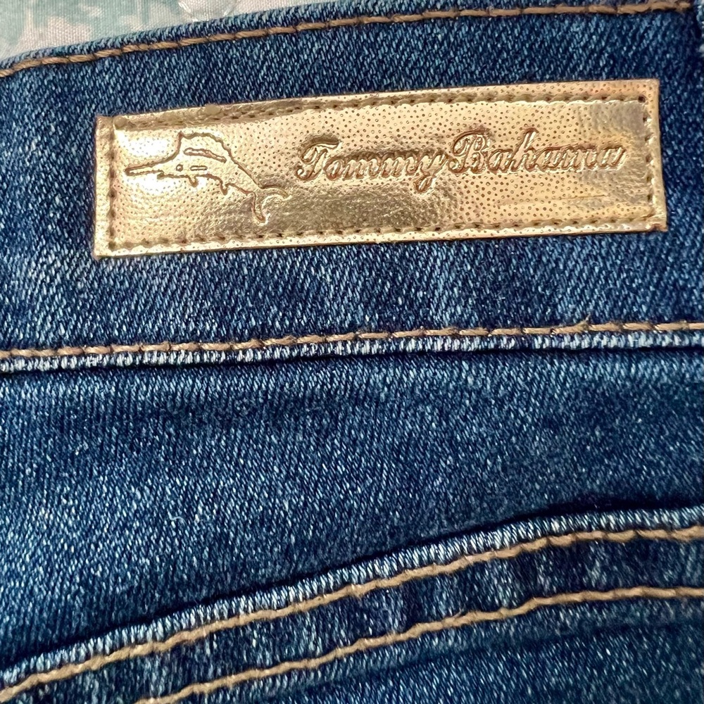 Tommy Bahama Blue Denim Shorts - Picture 4 of 5